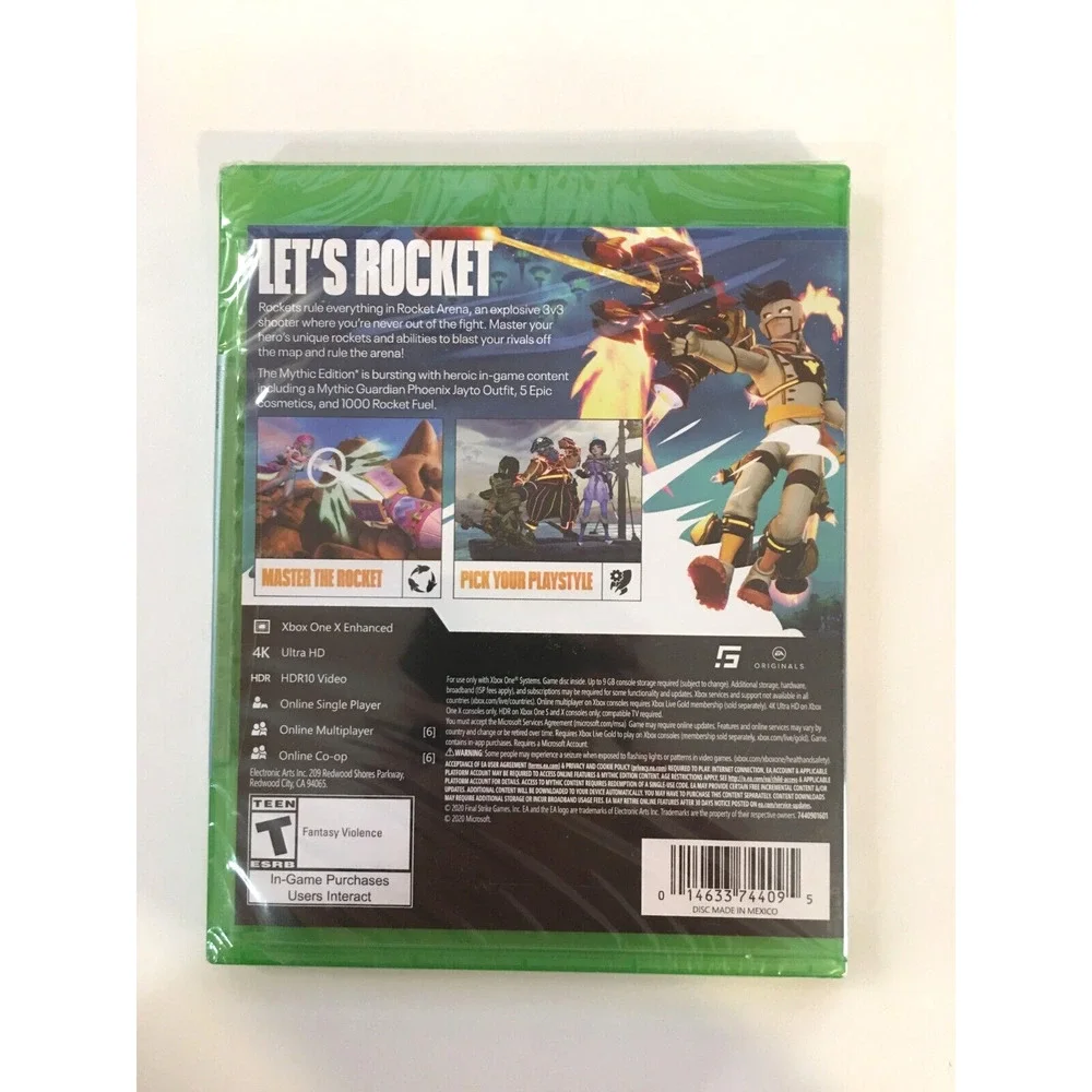 Rocket Arena Mythic Edition (Microsoft Xbox One, 2020) EA - New Sealed